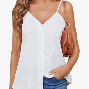 Button Down Cami Tank